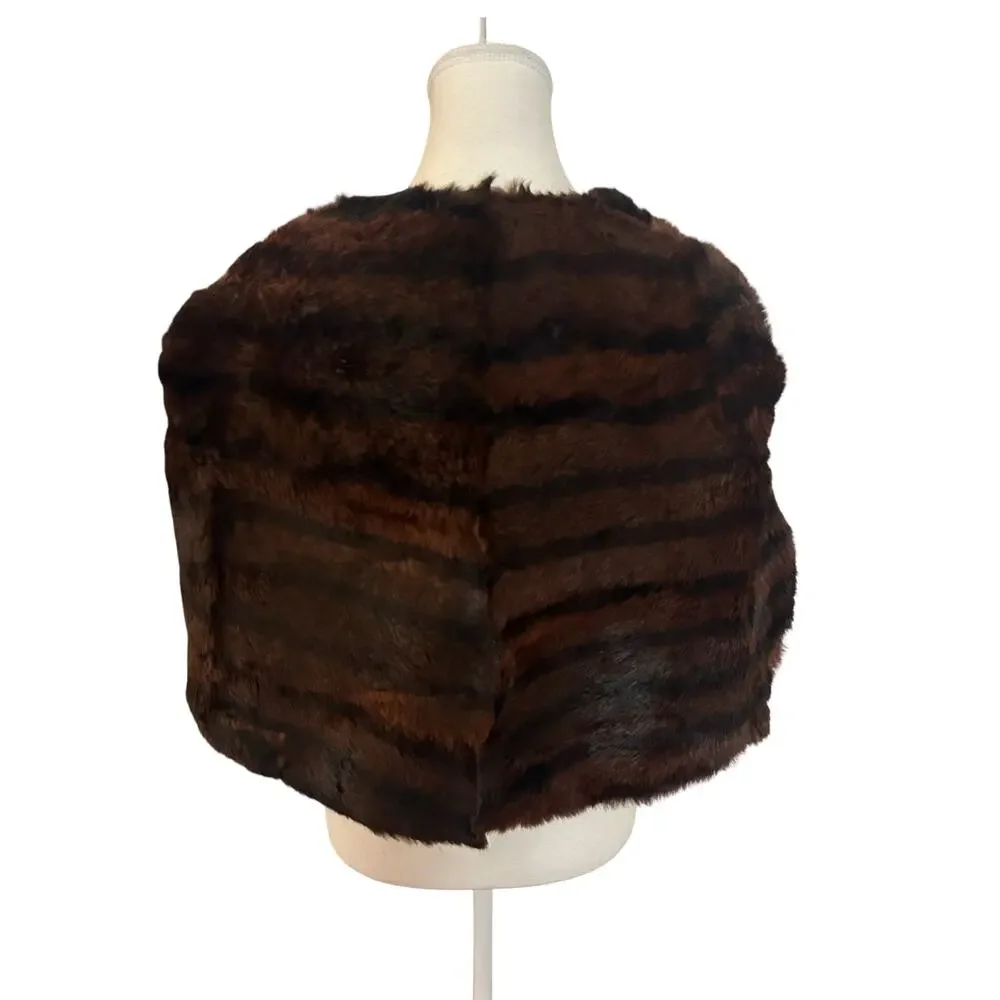 Vintage 1950s Dark Ranch Mink Capelet – Stein Bros. Fur Co. - Picture 6 of 8
